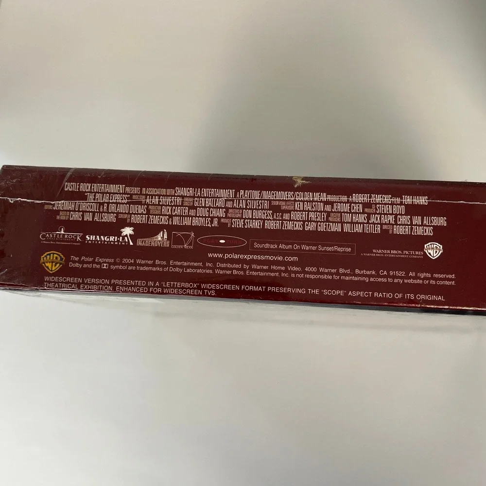 The Polar Express Holiday Gift Set Book DVD‎ CD Poster New Sealed